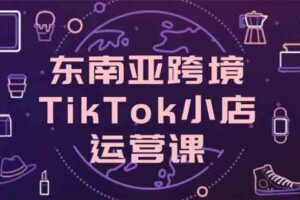 东南亚跨境TikTok小店运营课，掌握店铺设置与流量转化核心技巧