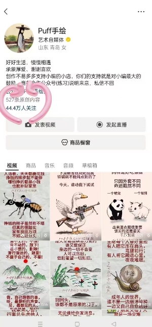 Puff手绘视频号分成项目,三天过分成计划,简单易上手,适合新手