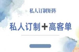 小红书自媒体咨询师IP教程，私人定制+高客单