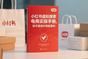 小红书​⁠‬​​⁠​‌​‬​⁠​‬‍‍‌​​​‬‌‍⁠​​​‌​⁠⁠​‬​​‬​​​​‌​‍虚拟搜索电商实操手册，新手直接抄就能盈利