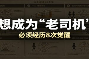 某公众号付费文章：想成为“老司机”，必须经历8次觉醒